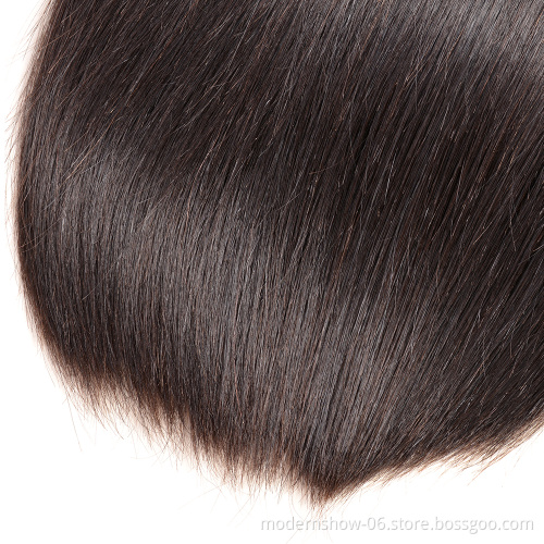 Super Quality Margin Virgin Cuticle Aligned Silky Straight Wave Brazilian Human Hair Bundles